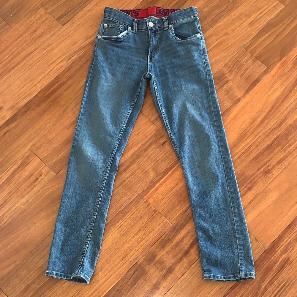 Levi's Classic kids Blue Skinny Jeans size 12 reg 26w 27L
